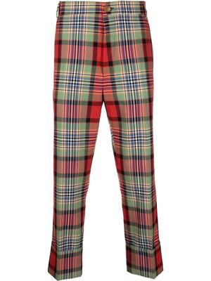 Vivienne Westwood check tailored trousers