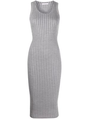 John Elliott ribbed-knit tank dress - Grey