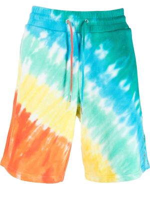 Ripndip Prism tie-dye shorts - Blue