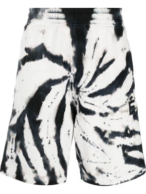 Etudes tie-dye organic-cotton shorts - Neutrals