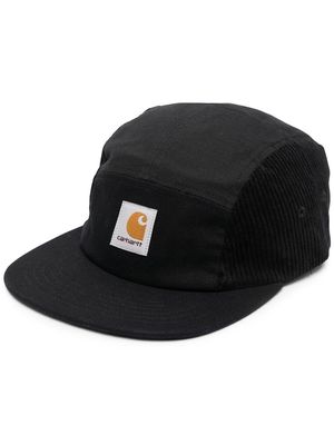 Carhartt WIP corduroy-panelled cap - Black