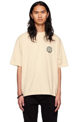 Balenciaga Beige Cotton T-Shirt