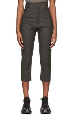 Rick Owens Drkshdw Taupe Bolan Trousers