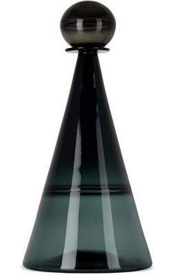 Gary Bodker Designs Black Large Cone Reflection Bottle