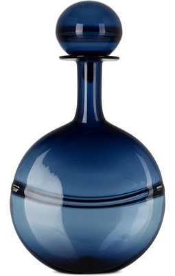 Gary Bodker Designs Blue Large Flat Reflection Bottle