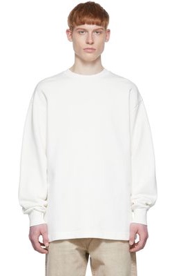 Acne Studios Off-White Cotton Sweatshirt
