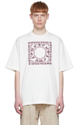 Acne Studios Off-White Cotton T-Shirt