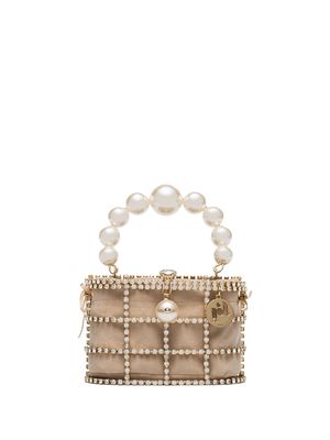 Rosantica Holli embellished mini bag - Metallic