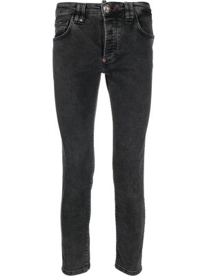 Philipp Plein low-rise skinny-cut jeans - Grey