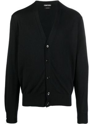 TOM FORD button-up cashmere cardigan - Black