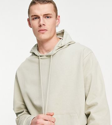 COLLUSION hoodie in stone-Neutral