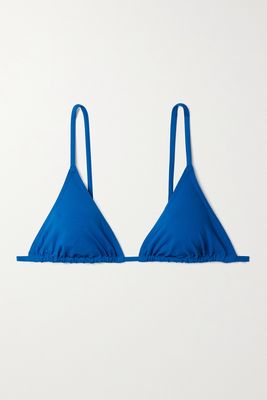 Eres - Les Essentiels Mouna Triangle Bikini Top - Blue