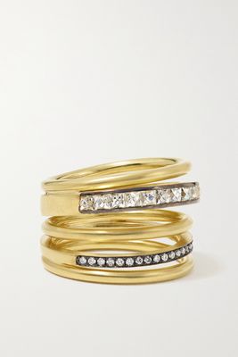 Sylva & Cie - 18-karat Gold Diamond Ring - 7