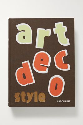 Assouline - Art Deco Style By Jared Goss Hardcover Book - Brown