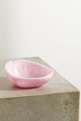 Dinosaur Designs - Flow 15cm Swirled Resin Dessert Bowl - Pink