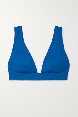 Eres - Les Essentiels Chrome Triangle Bikini Top - Blue