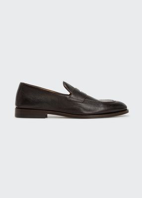 Men's Leather Flex Penny Loafers