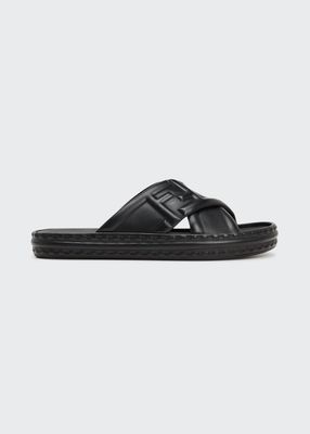 Men's FF Crisscross Slide Sandals