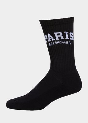 Men's Paris Crew Socks