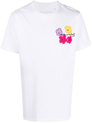 Maharishi embroidered-detail T-shirt - White