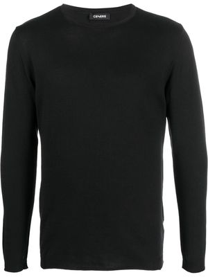 Cenere GB round-neck jumper - Black