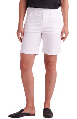 Jag Jeans Maddie Pull-On Chino Shorts in White