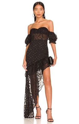 MAJORELLE Kayleigh Gown in Black