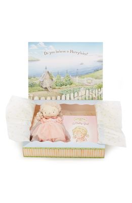 Bunnies by the Bay Pretty Girl Doll & Board Book Set in Pink