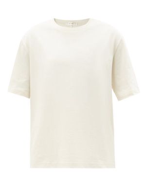 The Row - Gelsona Cotton-jersey T-shirt - Womens - White