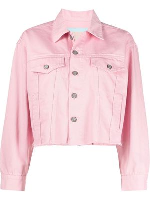 Boyish Jeans cropped denim jacket - Pink