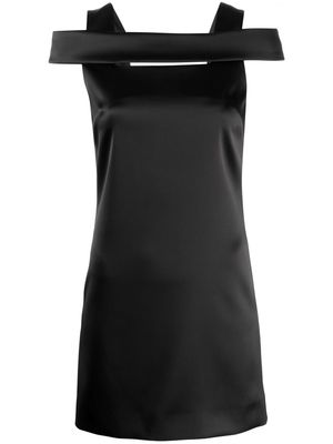 Givenchy crossover-strap minidress - Black