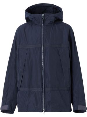 Burberry lightweight hooded jacket - Blue