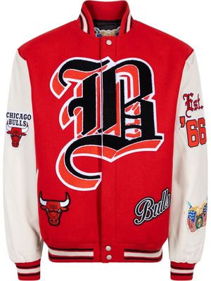 Jeff Hamilton x Chicago Bulls bomber jacket - Red