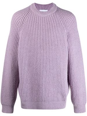 Christian Wijnants Kristin wool-blend jumper - Purple