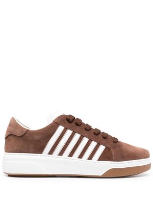 Dsquared2 Legend low-top suede sneakers - Brown