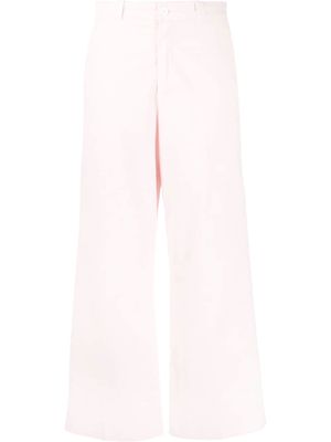 Haikure high-waisted wide leg trousers - Pink
