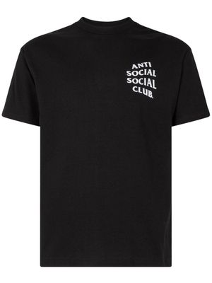 Anti Social Social Club logo-print T-shirt 2 - Black