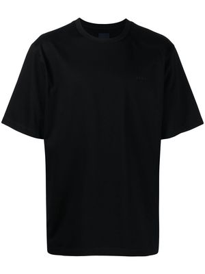 Juun.J crew-neck fitted T-shirt - Black
