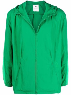 Y-3 panelled lightweight jacket - Green