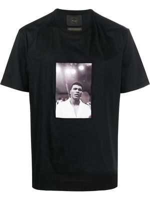 Limitato photograph-print cotton T-Shirt - Black