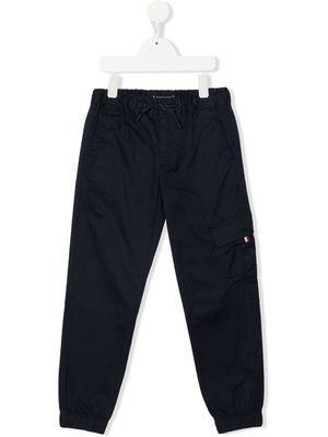 Tommy Hilfiger Junior tapered-leg cargo trousers - Blue