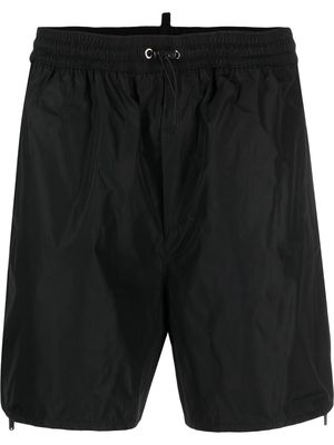 Dsquared2 side-zip swim shorts - Black