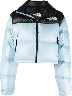 The North Face colour-block padded jacket - Blue