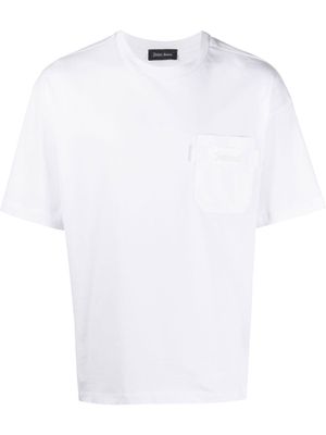 Herno patch pocket short-sleeved T-shirt - White