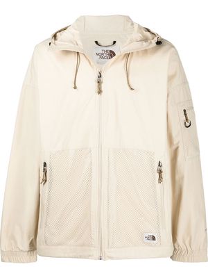 The North Face zip-up hooded jacket - Neutrals