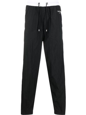 Balmain side snap-button track trousers - Black