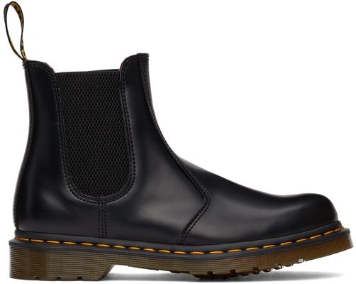 Dr. Martens Black Smooth 2976 Chelsea Boots