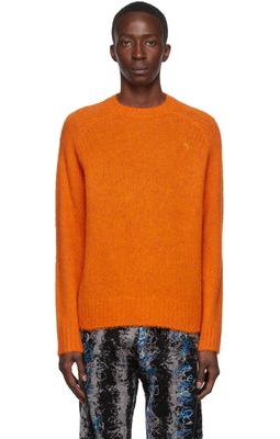 Acne Studios Orange Wool Sweater