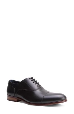 Blake Mckay Melvern Cap Toe Oxford in Black Leather