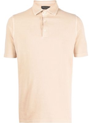 Dell'oglio short-sleeved polo shirt - Yellow
